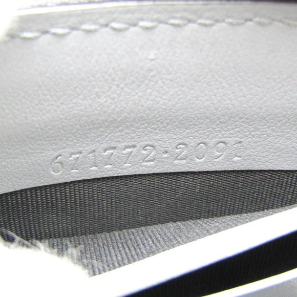Gucci Gray Quilted Leather Wallet - Picture 11 of 11